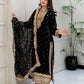 Pure Heavy Viscose Velvet With Heavy Embroidery Sequence Work