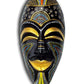 NEW LIFE Terracotta Wall Hanging African Jumbo Home Decorative Mask Showpiece (Multicolour, 40 cms)