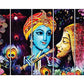 SAF paintings Set of 5 Radha Krishna religious modern art 6MM MDF large Premium Panel wall painting 24 Inch x 40 Inch SANFLL35070