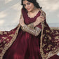 Gown Fabric :  Heavy Faux Georgette With Full Heavy Embroidery Sequence Workwith Sleeves