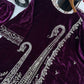 Heavy Viscose Velvet With Heavy Embroidery Sequence Work With Full Sleeves