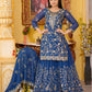 Fox georgette with Sequence Embroidery Work