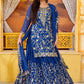 Fox georgette with Sequence Embroidery Work