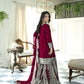 Heavy Faux Georgette With Heavy Embroidery Sequence Work