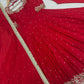 Heavy Pur Vichitra Silk With Embroidery 5 mm Sequence Work