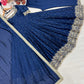 Heavy Pur Vichitra Silk With Embroidery 5 mm Sequence Work