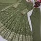 Heavy Simar Georgette With Embroidery 5 mm Sequence Work