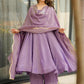 Heavy Fandy Silk With Full Sleeves