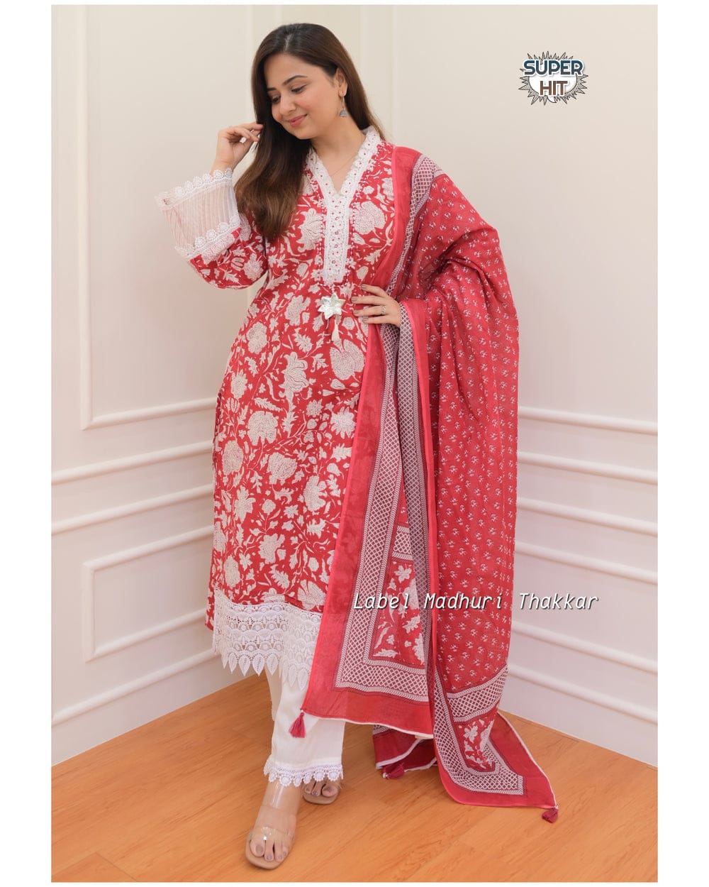 beautiful Pakistani cotton suit