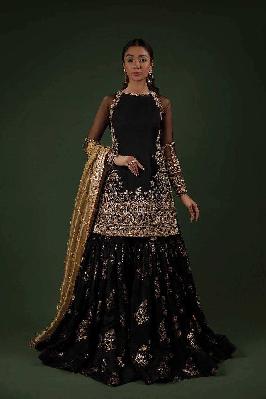 Suits & Dresses Wholesale Sharara Salwar Suits Embroidery Suits Palazzo Suit Manufacturer